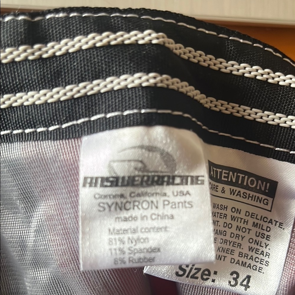 Answer Racing Syncron Motocross Pants - Picture 5 of 5